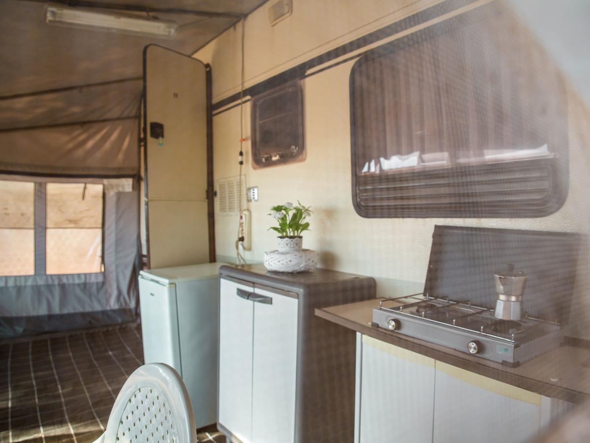 Camping Cala D'Ostia Pula Bagian luar foto
